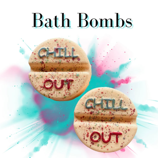 Chill out bath bomb