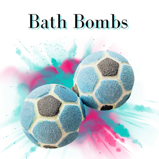 Football bath bomb