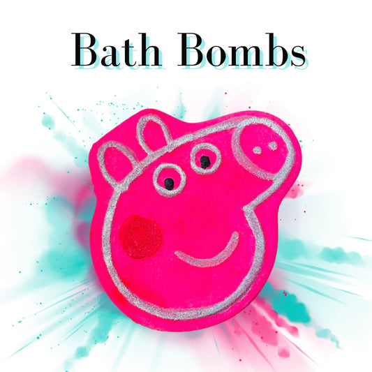 P pig bath bomb